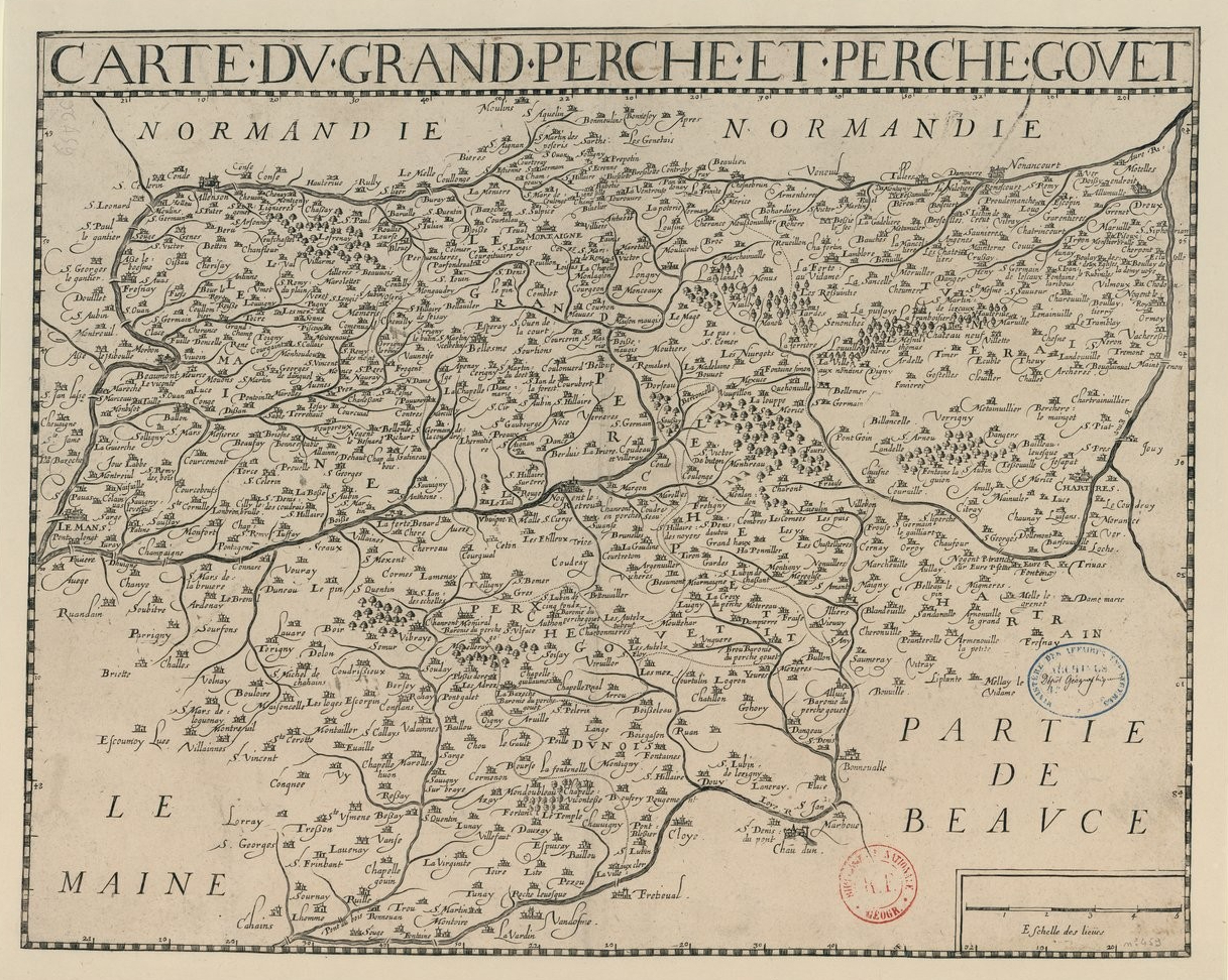Carte du Grand Perche et Perche Gouet Carte du Grand Perche et Perche Gouet