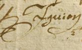 Signature de Jean Guyon